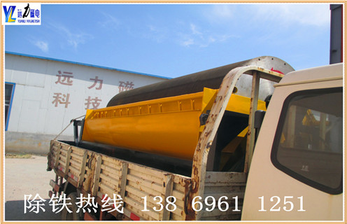 永磁筒式磁選機(jī)，吉林ctb永磁筒式磁選機(jī)_遠(yuǎn)力為您講述吉林ctb永磁筒式磁選機(jī)磁場(chǎng)分布圖 